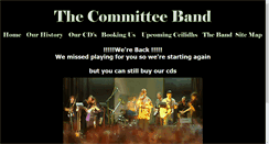 Desktop Screenshot of committeeband.co.uk